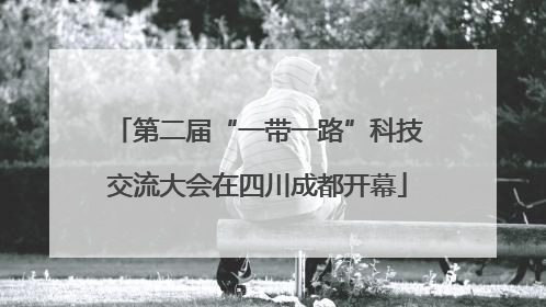 第二届“一带一路”科技交流大会在四川成都开幕