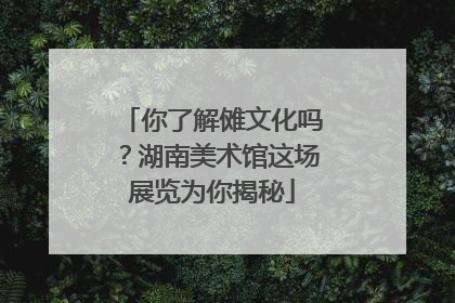 你了解傩文化吗？湖南美术馆这场展览为你揭秘
