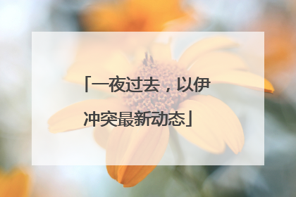 一夜过去，以伊冲突最新动态