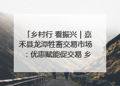 乡村行 看振兴｜嘉禾县龙潭牲畜交易市场：优惠赋能促交易 乡村振兴添动能