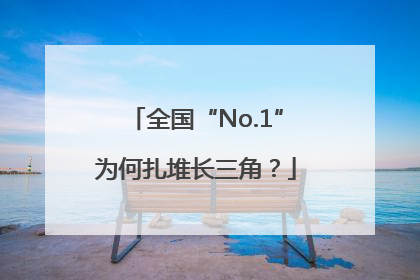全国“No.1”为何扎堆长三角？