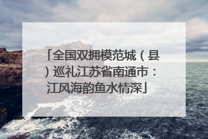 全国双拥模范城（县）巡礼江苏省南通市：江风海韵鱼水情深