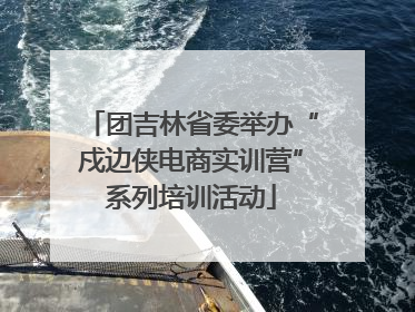 团吉林省委举办“戍边侠电商实训营”系列培训活动