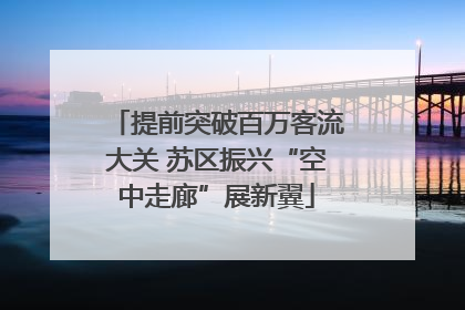 提前突破百万客流大关 苏区振兴“空中走廊”展新翼