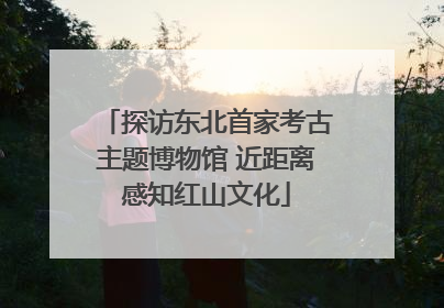 探访东北首家考古主题博物馆 近距离感知红山文化