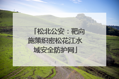 松北公安：靶向施策织密松花江水域安全防护网