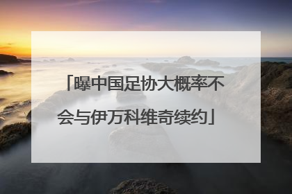 曝中国足协大概率不会与伊万科维奇续约