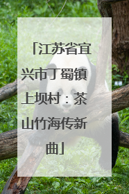江苏省宜兴市丁蜀镇上坝村：茶山竹海传新曲