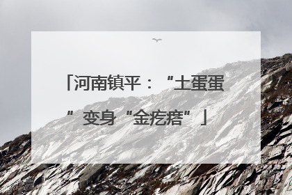 河南镇平：“土蛋蛋”变身“金疙瘩”