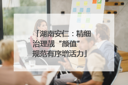 湖南安仁：精细治理靓“颜值” 规范有序增活力