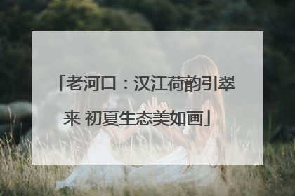 老河口：汉江荷韵引翠来 初夏生态美如画