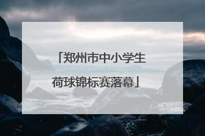 郑州市中小学生荷球锦标赛落幕